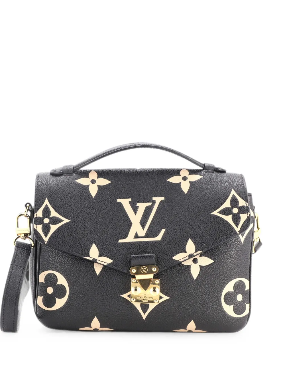 Louis Vuitton Pre-Owned Pochette Metis Bicolor Monogram Empreinte Giant crossbody bag - Black