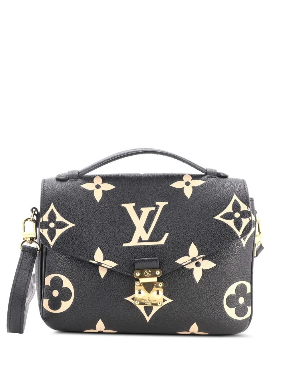 Louis Vuitton Pre-Owned Pochette Metis Bicolor Monogram Empreinte Giant crossbody bag - Schwarz