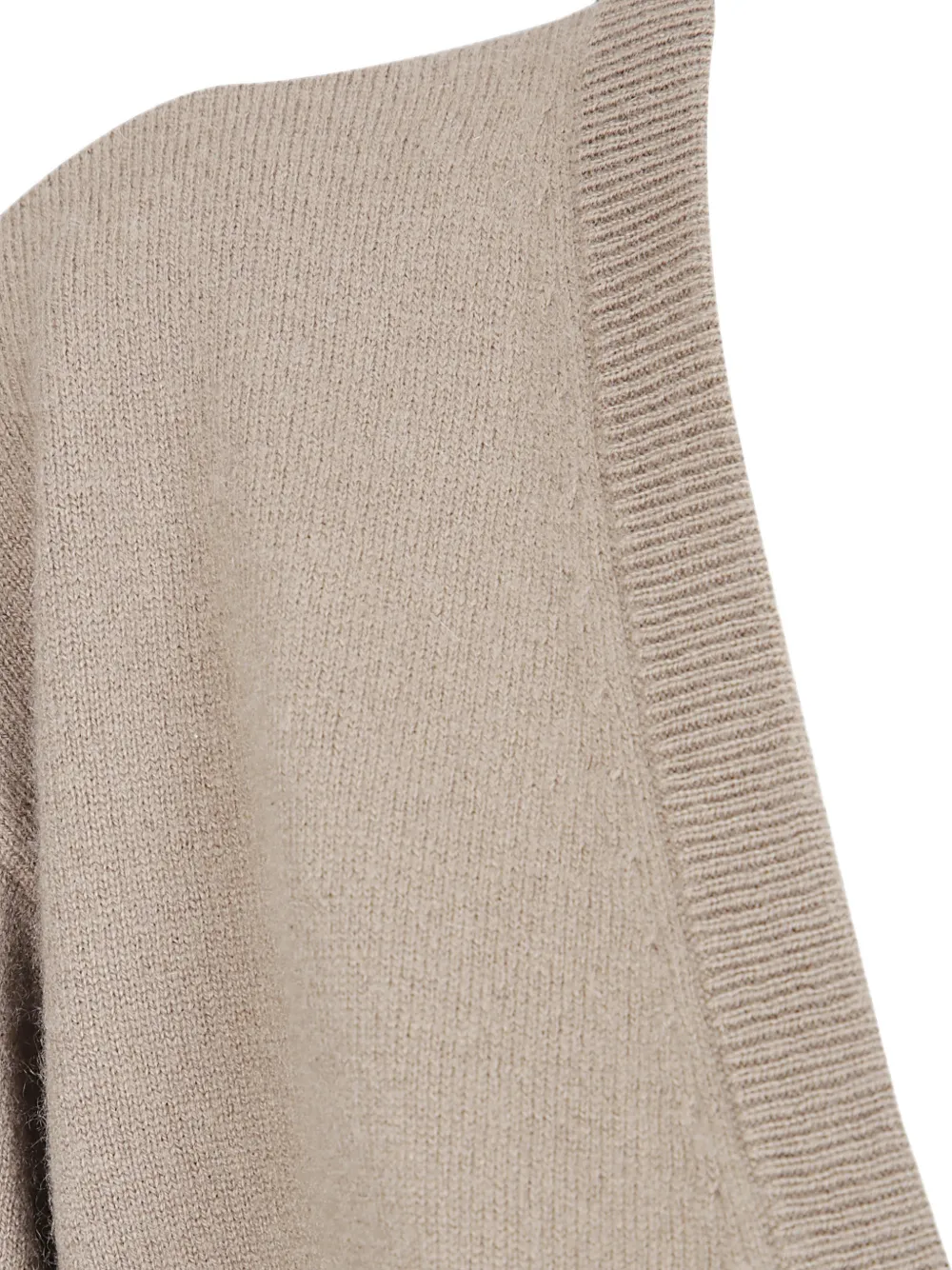 extreme cashmere Pearl V-neck sweater Beige