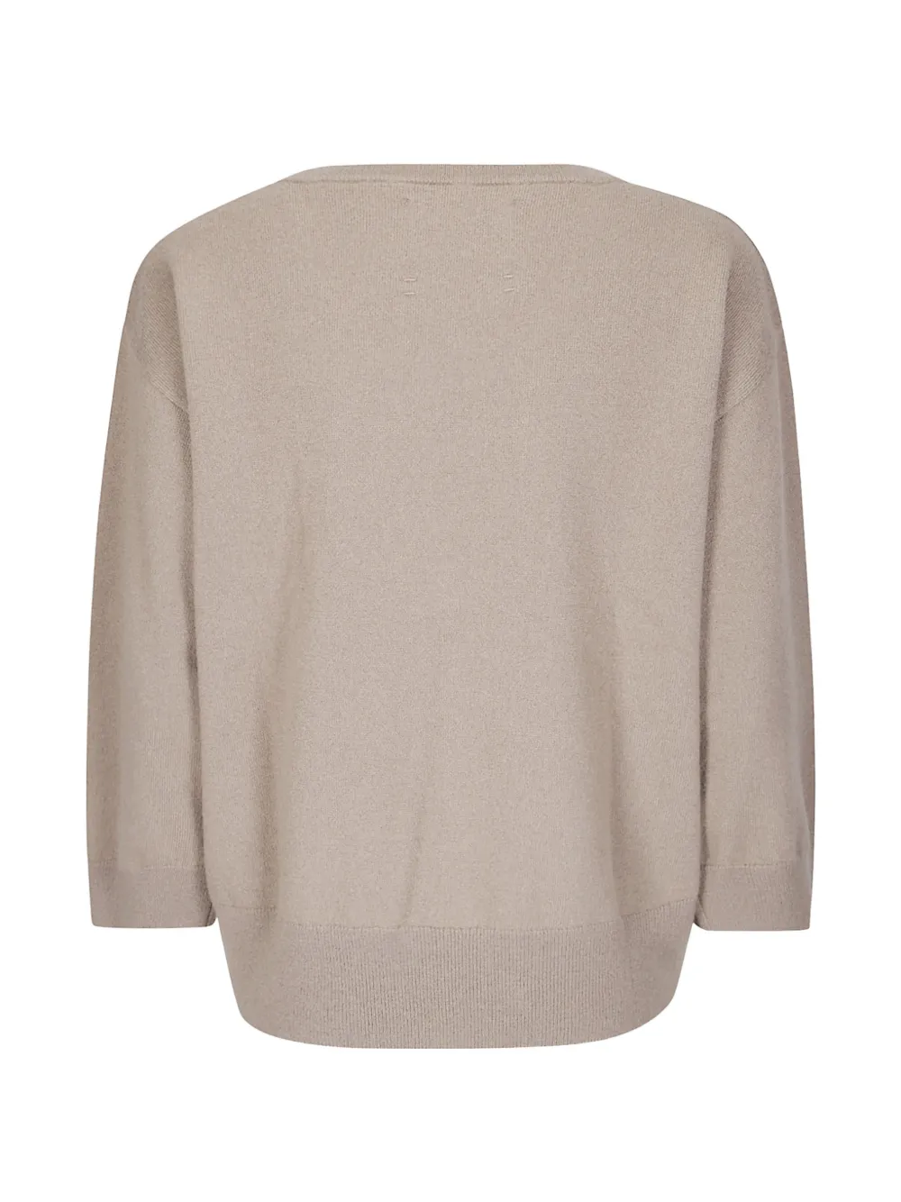 extreme cashmere Pearl V-neck sweater Beige