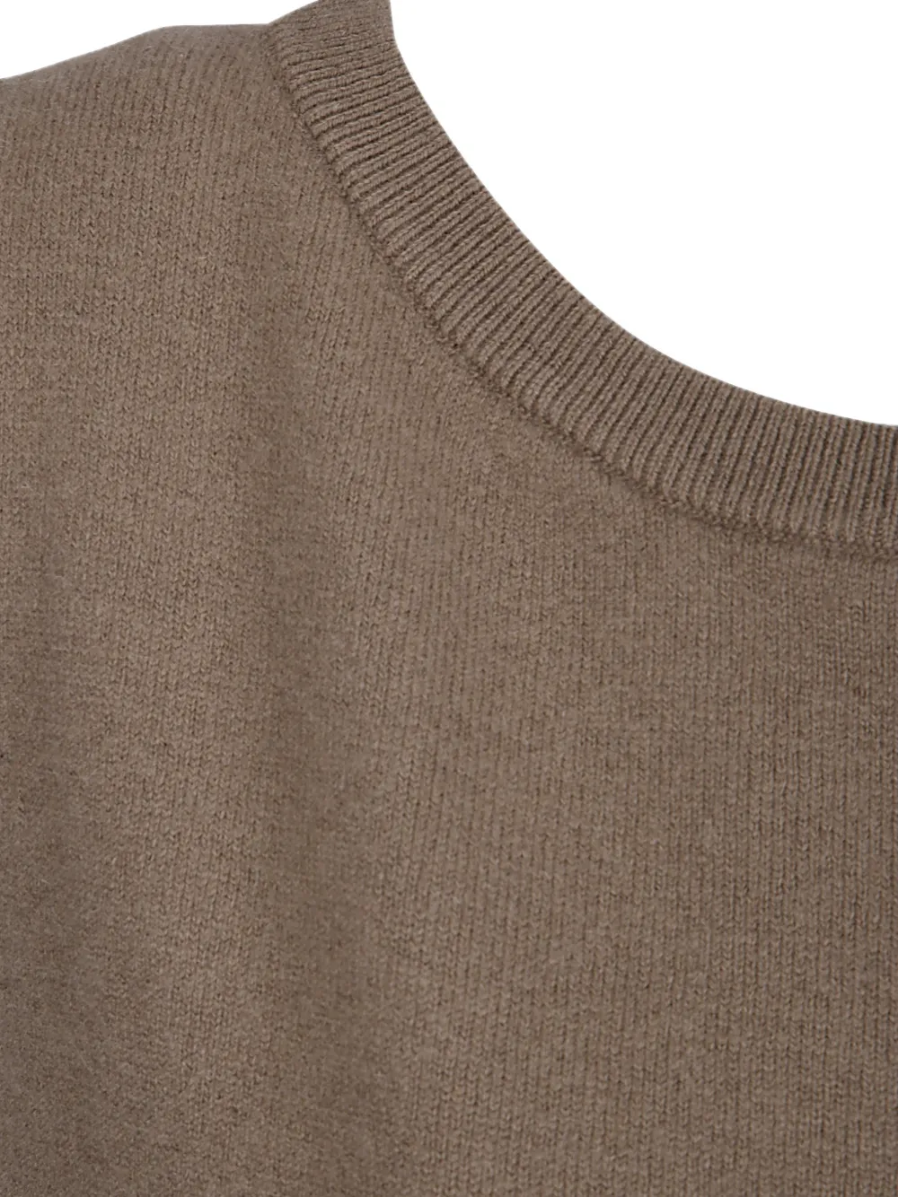 extreme cashmere Katherine gebreide top Bruin