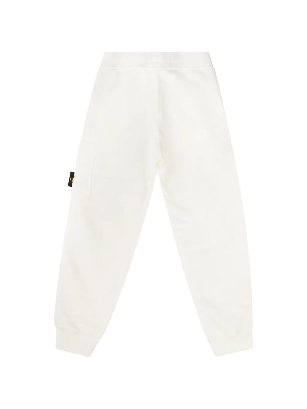 Stone Island Junior Cargo-trainingsbroek met Compass-badge Wit