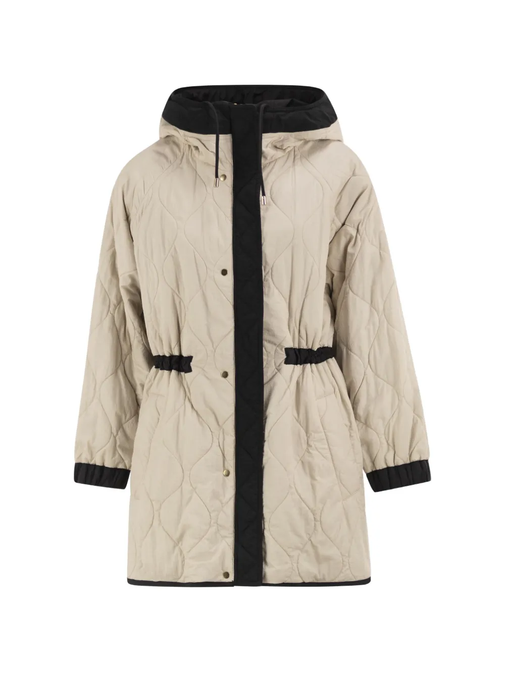 Weekend Max Mara Omkeerbare parka Zwart
