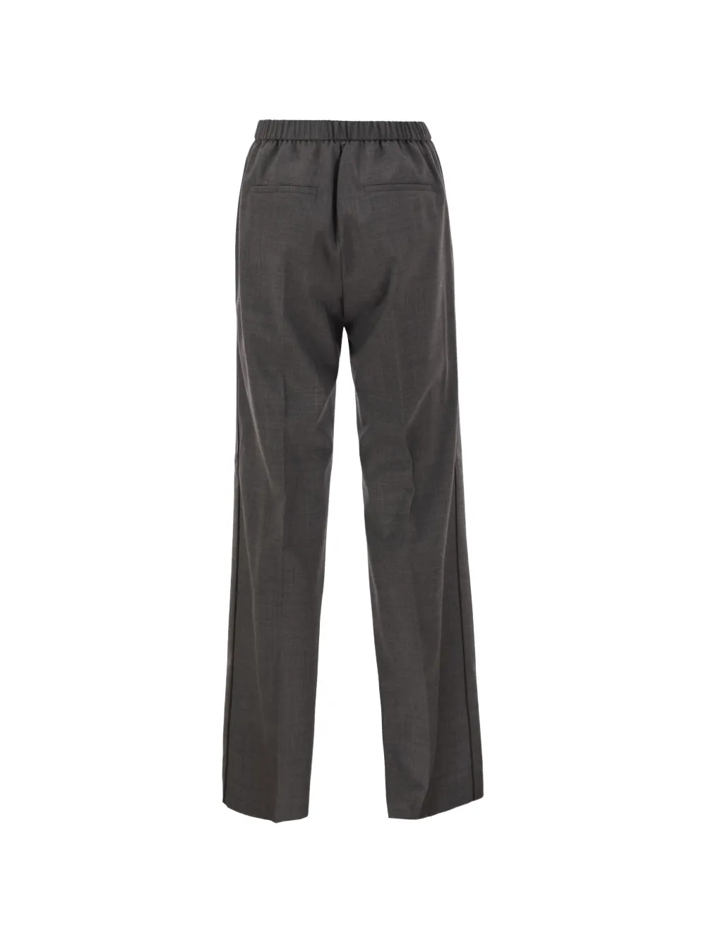 Peserico Broek met elastische taille Grijs