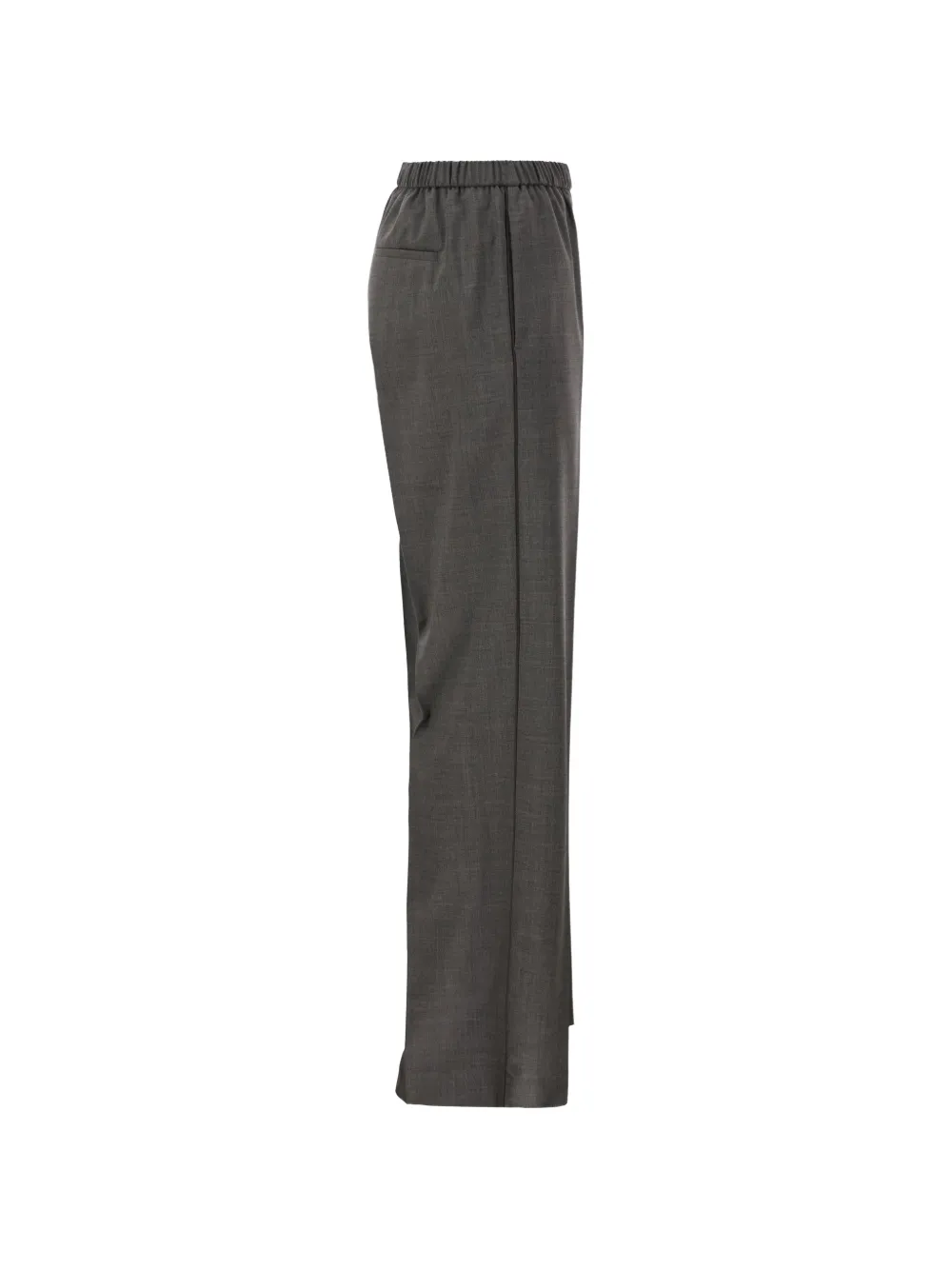 Peserico Broek met elastische taille Grijs