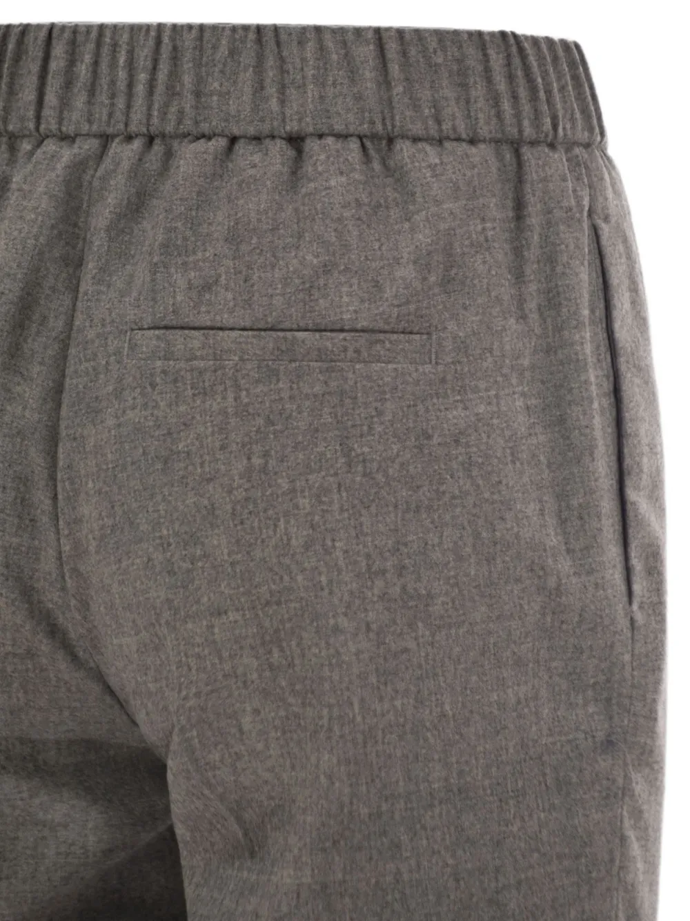 Peserico Pantalon met elastische tailleband Grijs