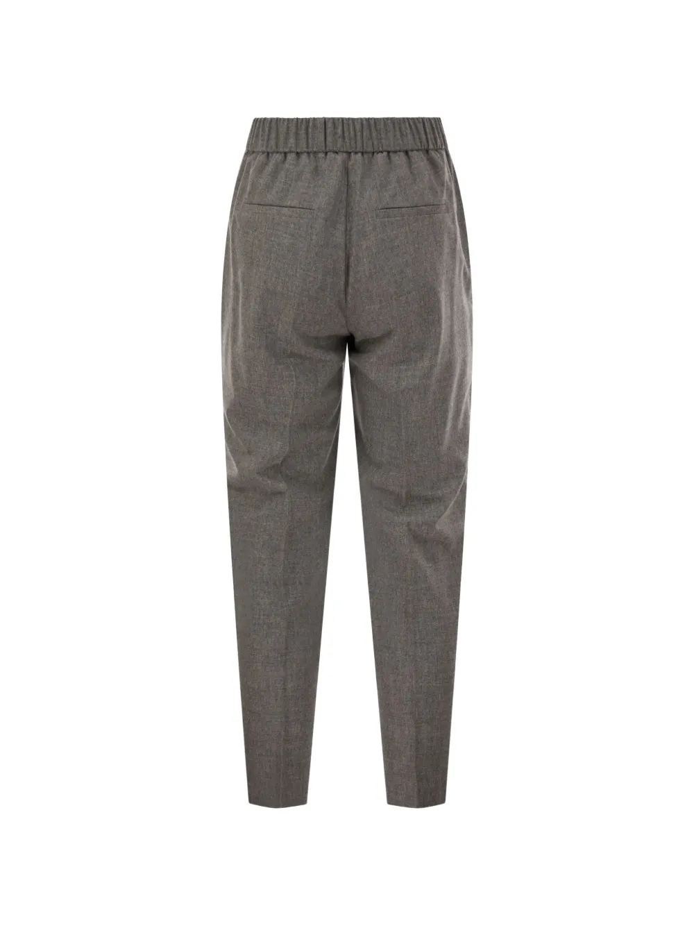 Peserico Pantalon met elastische tailleband Grijs