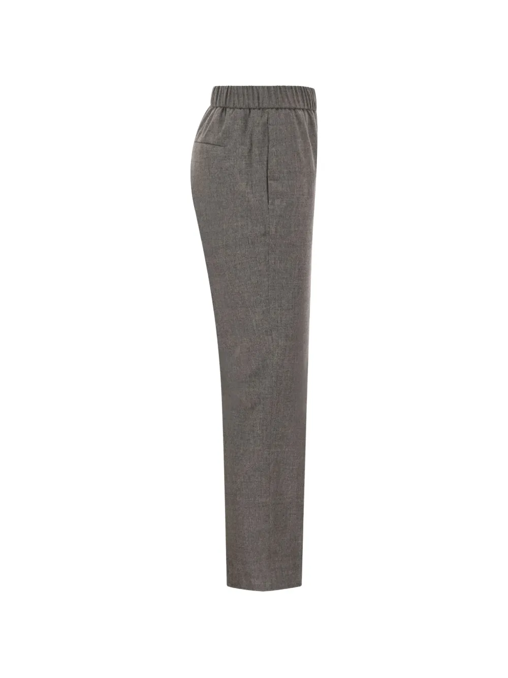 Peserico Pantalon met elastische tailleband Grijs