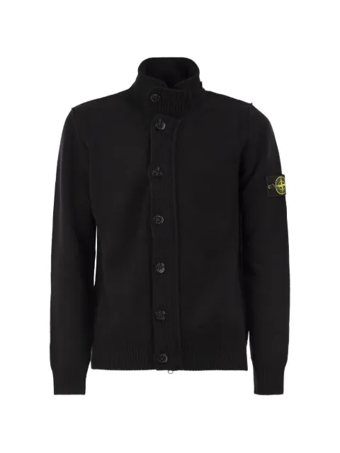 Stone Island Compass high-neck cardigan