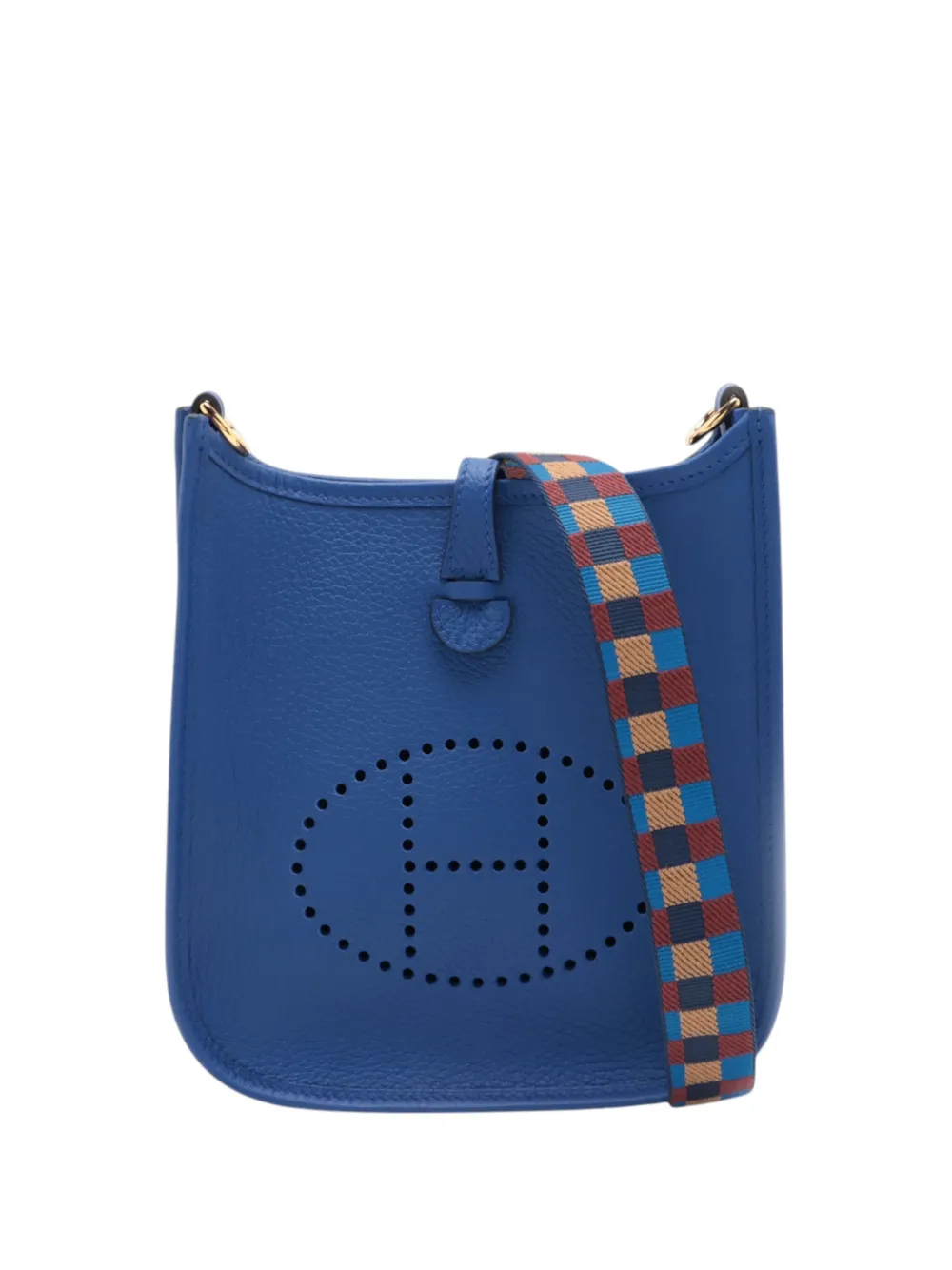 Hermès Pre-Owned 2025 Clemence Evelyne TPM 16 crossbody bag - Blau