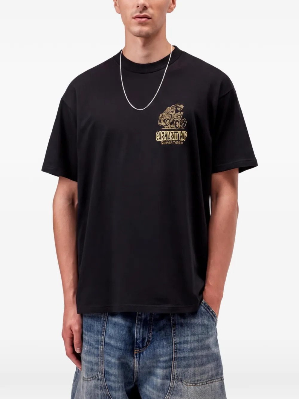 Carhartt WIP S S Hot Rat T-shirt Zwart