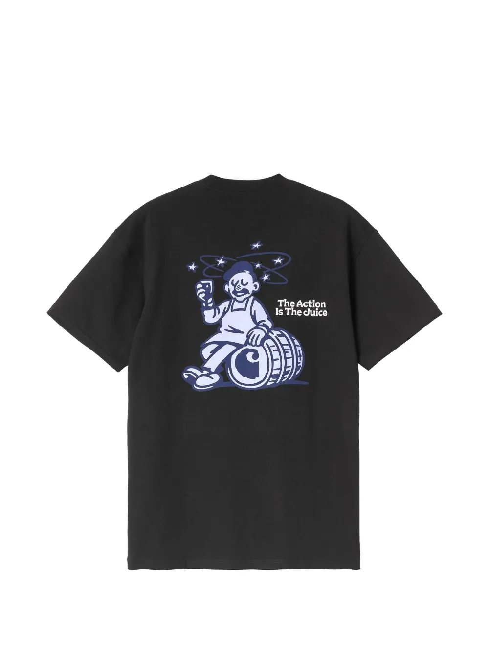 Carhartt WIP S S Grape Picker T-shirt Zwart