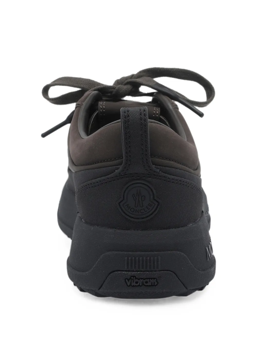 Moncler Altive nubuck & suede trainers Bruin