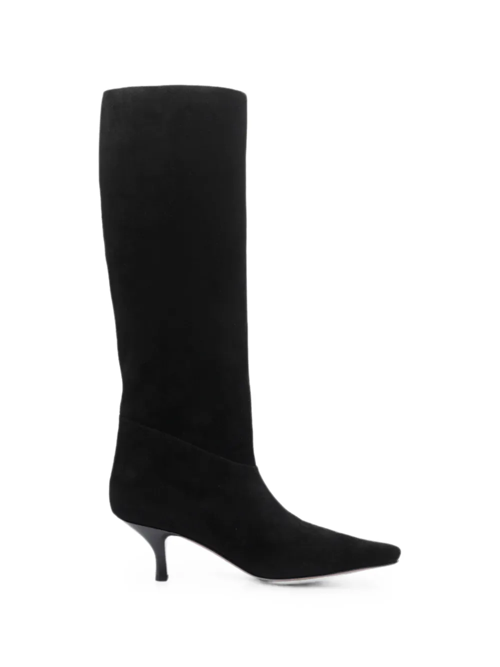 Paris Texas Rose pointed-toe boots Zwart
