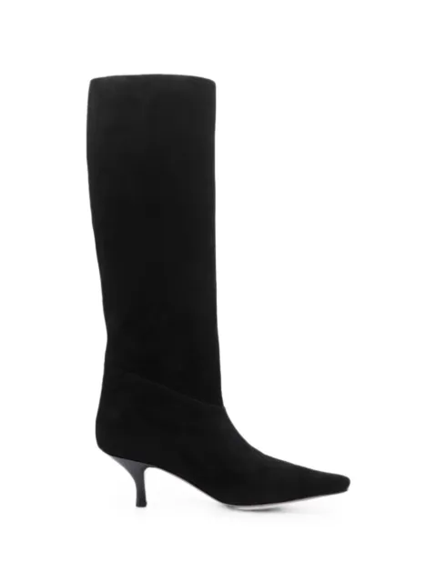 Paris Texas Rose pointed-toe boots