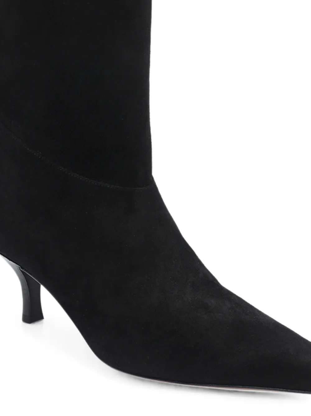 Paris Texas Rose pointed-toe boots Zwart