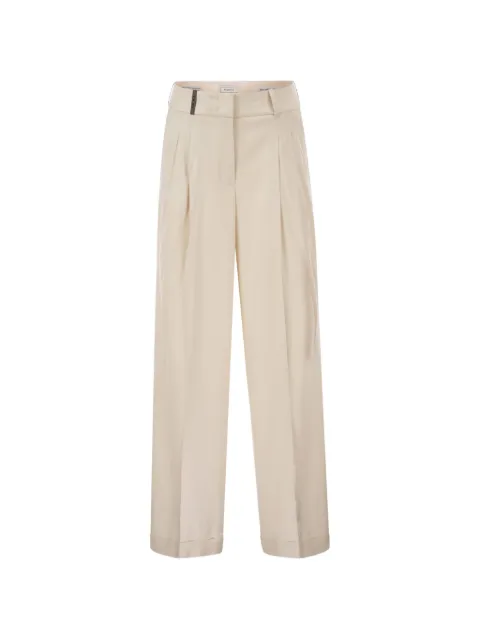 Peserico pantalones plisados