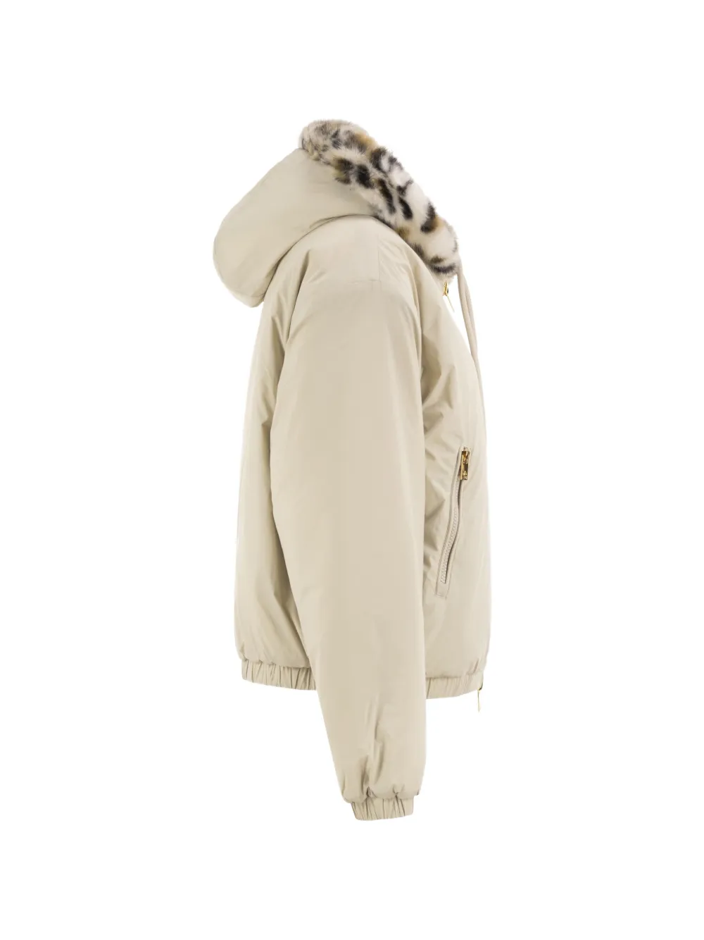 Moose Knuckles Eaton Bunny omkeerbaar jack met capuchon Beige