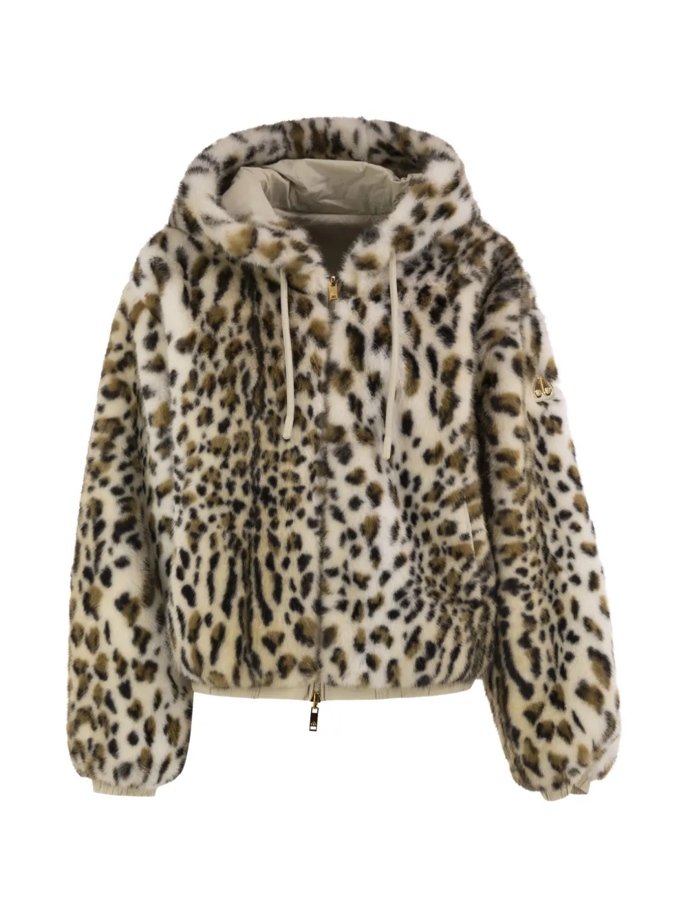 Moose Knuckles Eaton Bunny omkeerbaar jack met capuchon Beige
