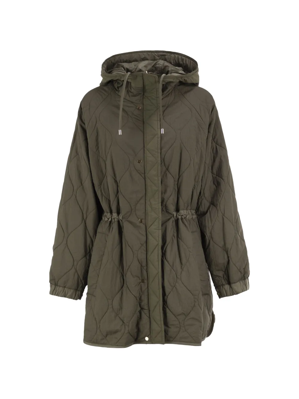 Weekend Max Mara Dalcamo omkeerbare gewatteerde parka met capuchon Groen