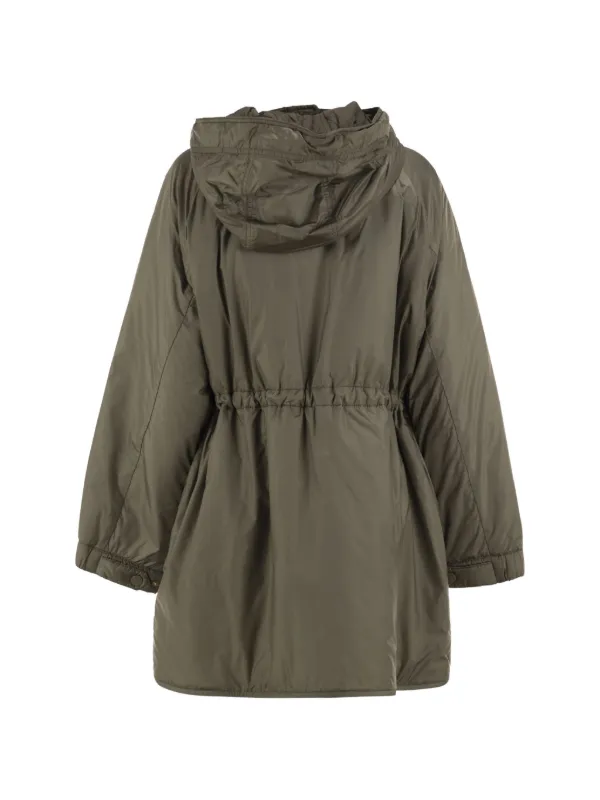 Weekend Max Mara Dalcamo Reversible Quilted Hooded Parka | Green