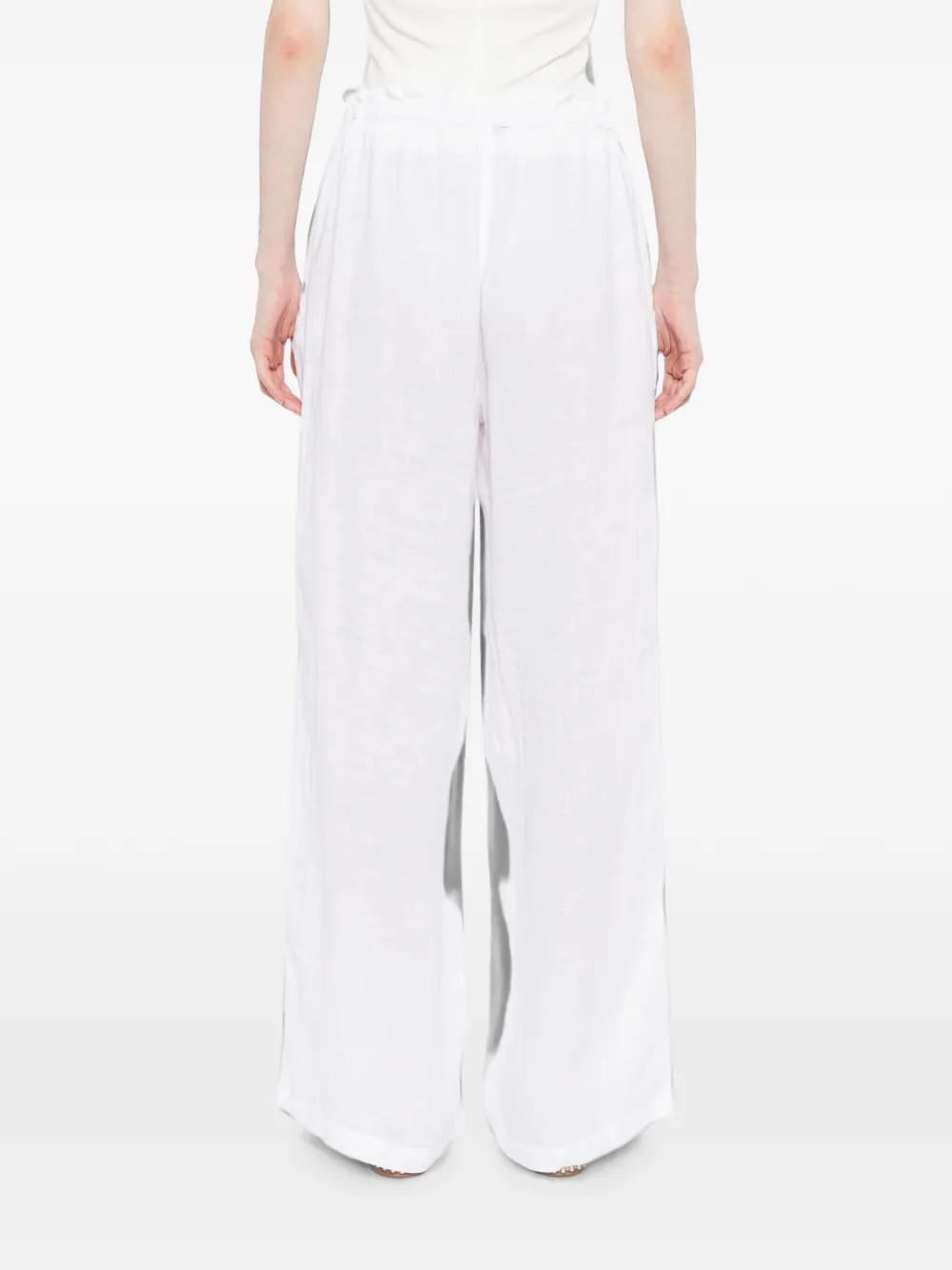 James Perse Linnen broek Wit