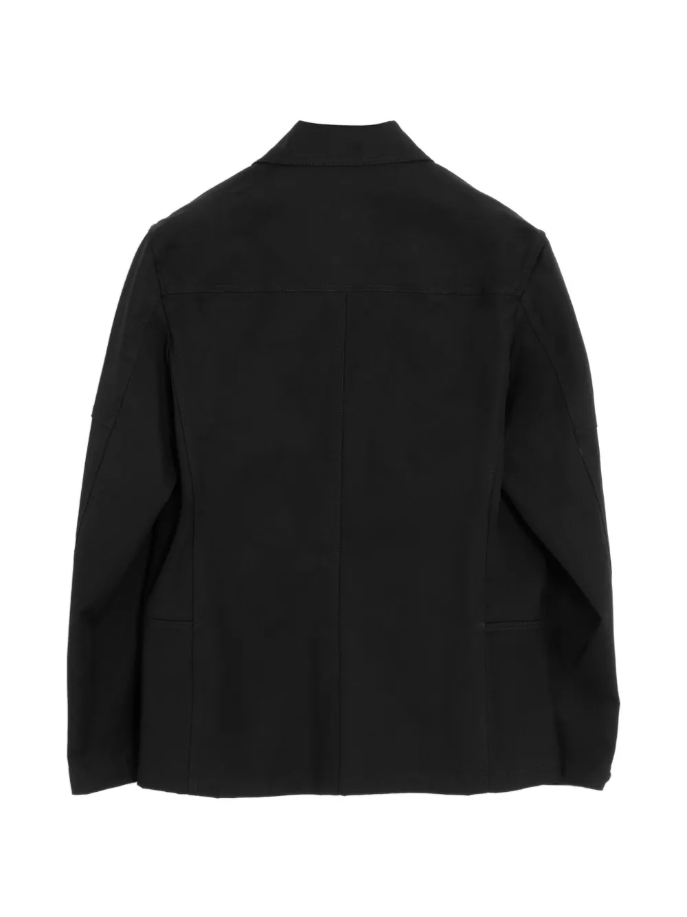 Valentino Garavani V-detail shirt jacket Zwart