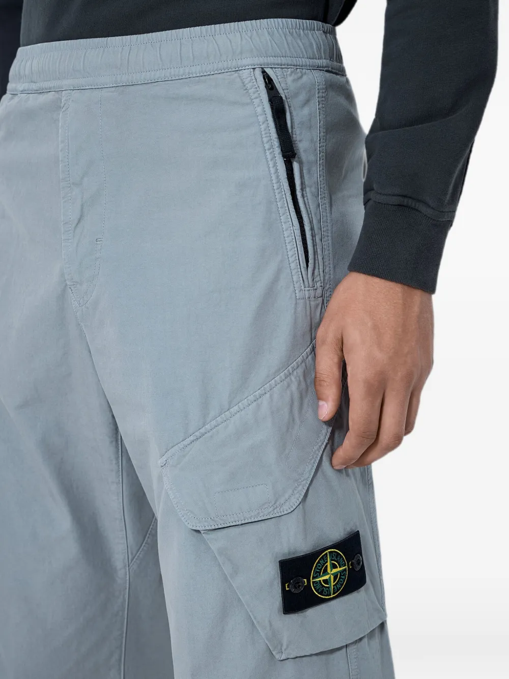 Stone Island Cargo broek Blauw