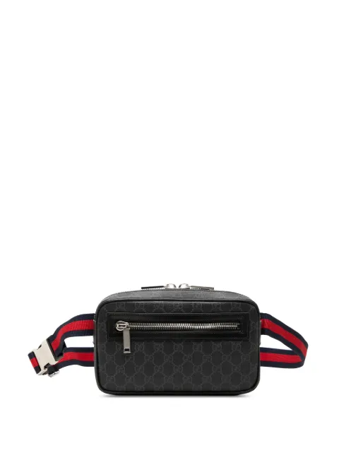 Gucci Pre-Owned 2016-2026 GG Supreme Web belt bag