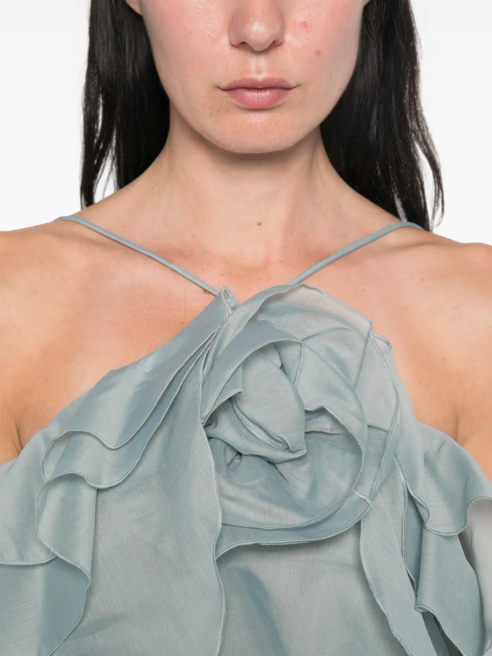 Aje Pandorea gelaagde mini-jurk Blauw