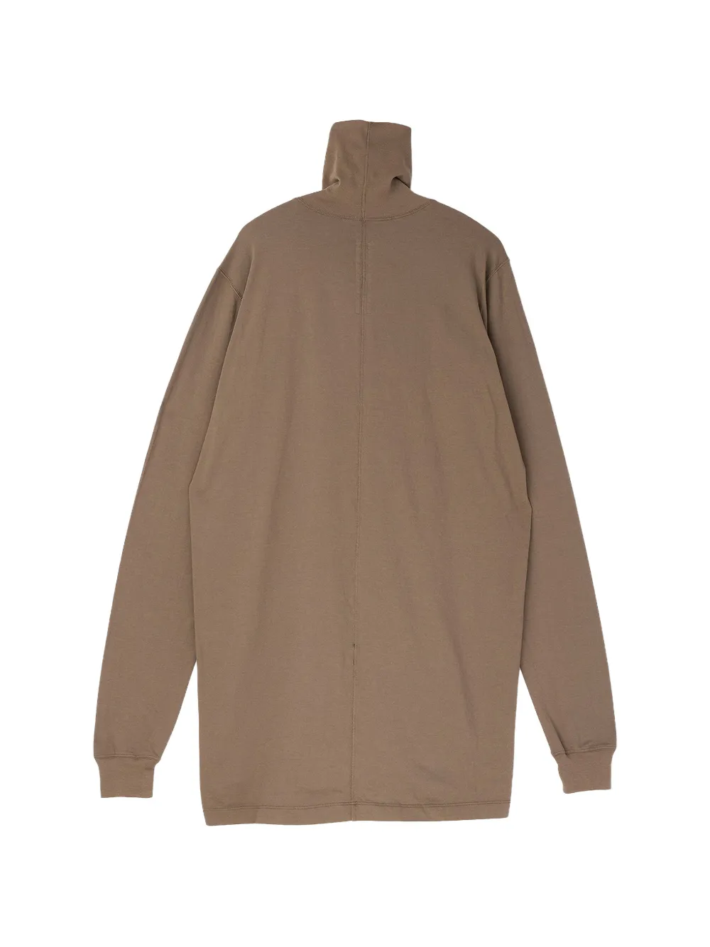 Rick Owens Surf T-shirt met hoge hals Bruin
