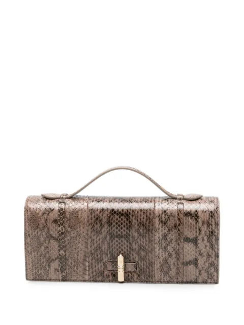 Malone Souliers sac cabas en cuir à effet peau de serpent May