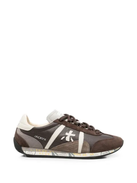 Premiata Jacky X logo-patch sneakers