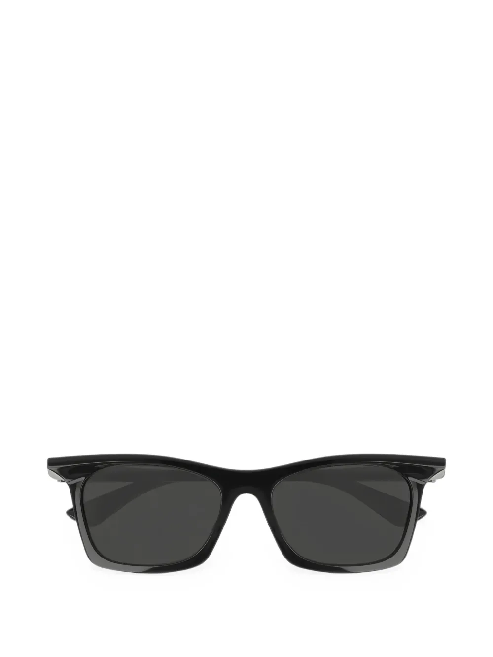 Balenciaga Eyewear logo-detail rectangle-frame sunglasses - Nero