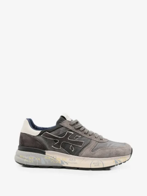 Premiata Mick logo-patch sneakers