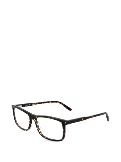 Lacoste tortoiseshell-effect rectangle-frame glasses