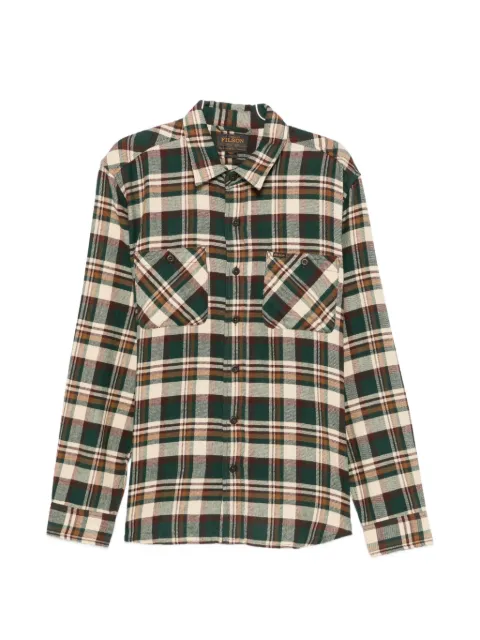 Filson check-pattern button-down shirt