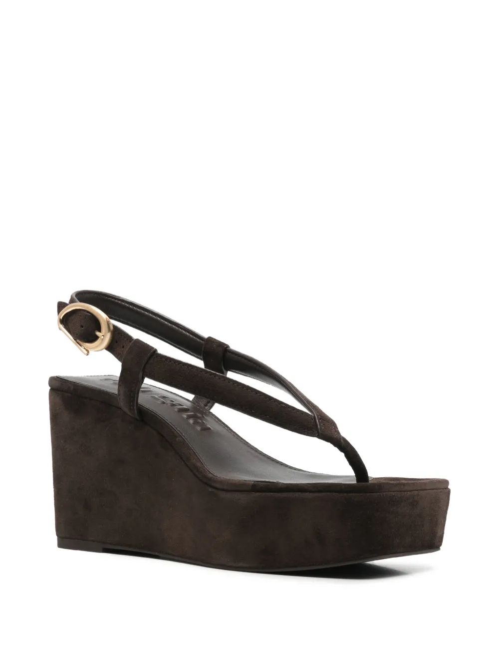 Cult Gaia Shae wedge sandals Bruin