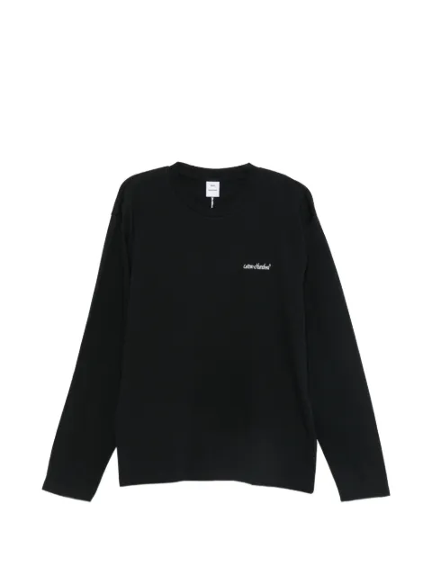 Won Hundred logo-embroidered long-sleeve T-shirt