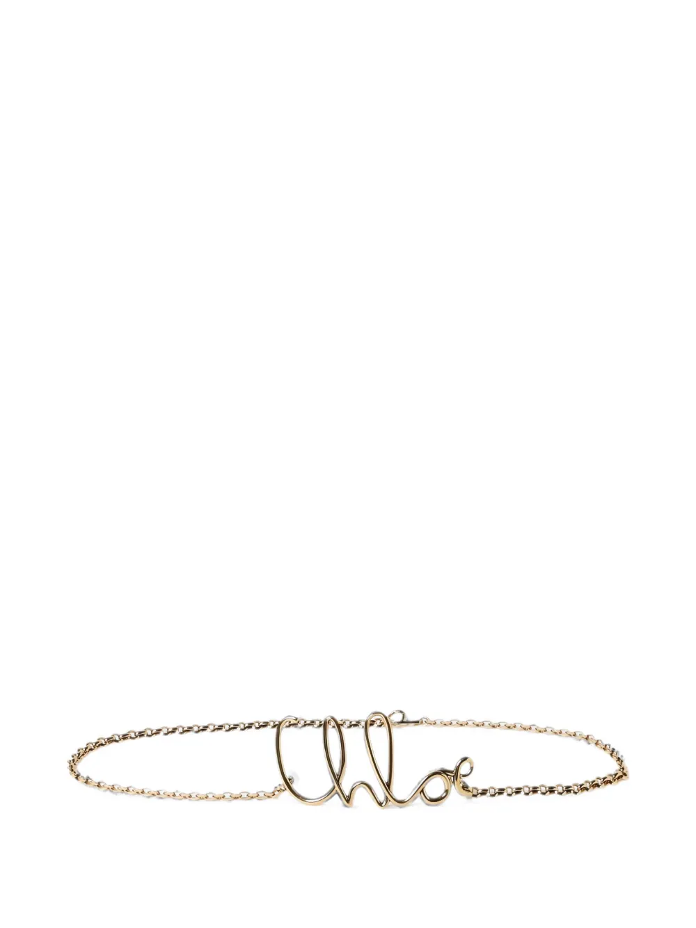 Chloé 끌로에 아이코닉 스몰 벨트 | 골드 톤 | Image 1