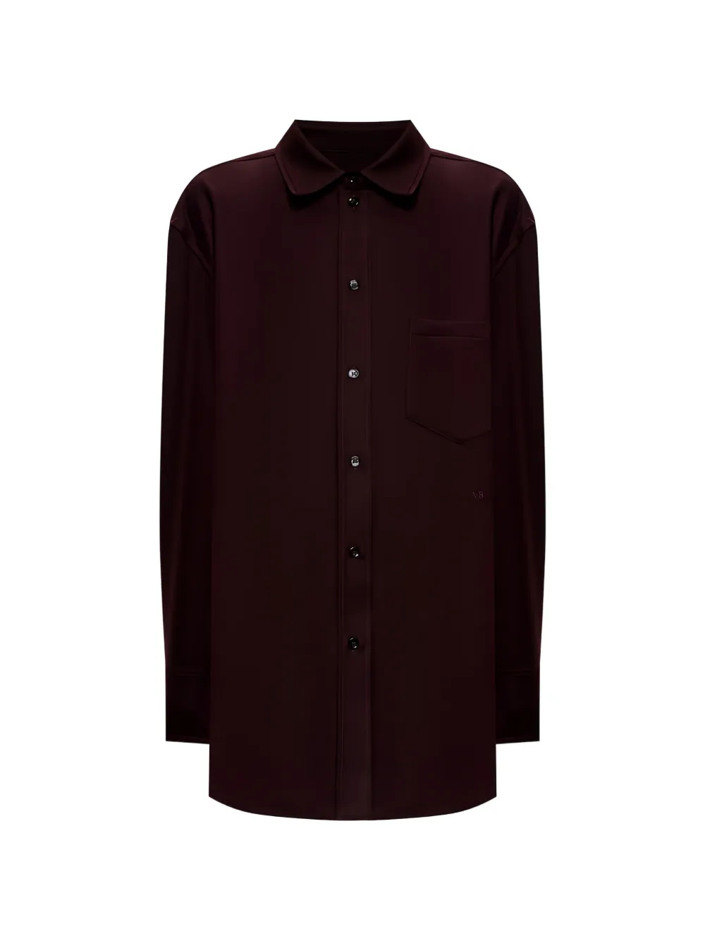 Victoria Beckham wool shirt - Rot