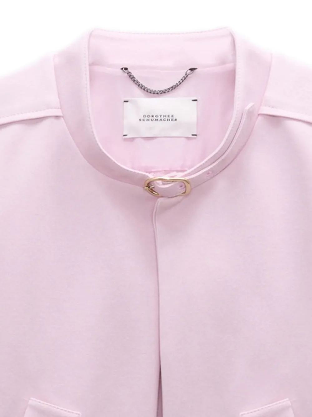 Dorothee Schumacher Emotional Essence cropped jacket Roze