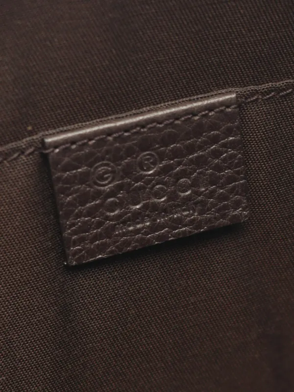 Gucci Pre-Owned 2010s バンブータッセル クラッチバッグ | ブラウン