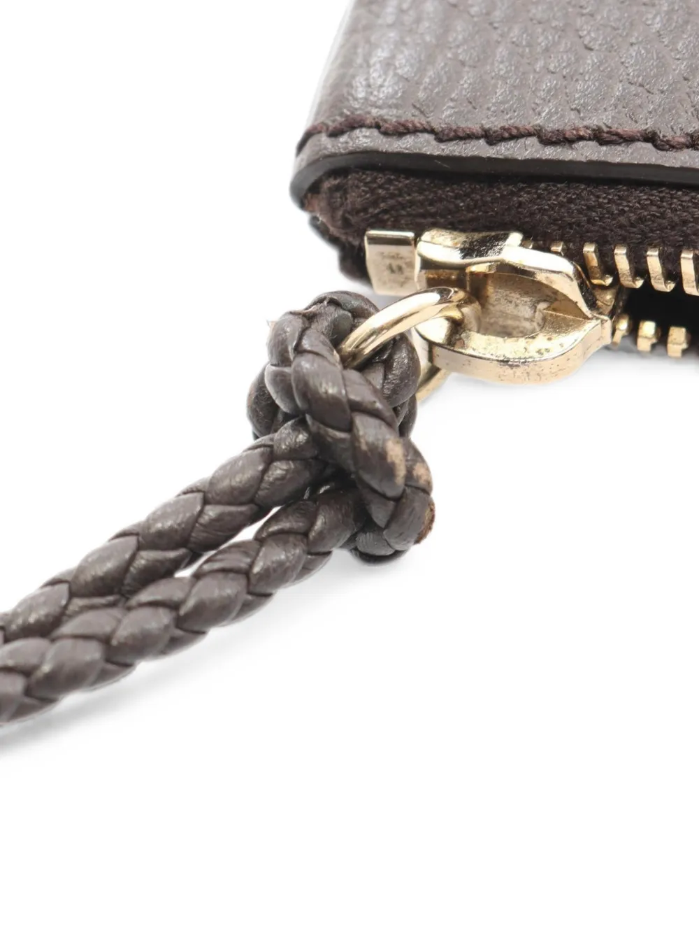 Gucci Pre-Owned 2010s バンブータッセル クラッチバッグ | ブラウン