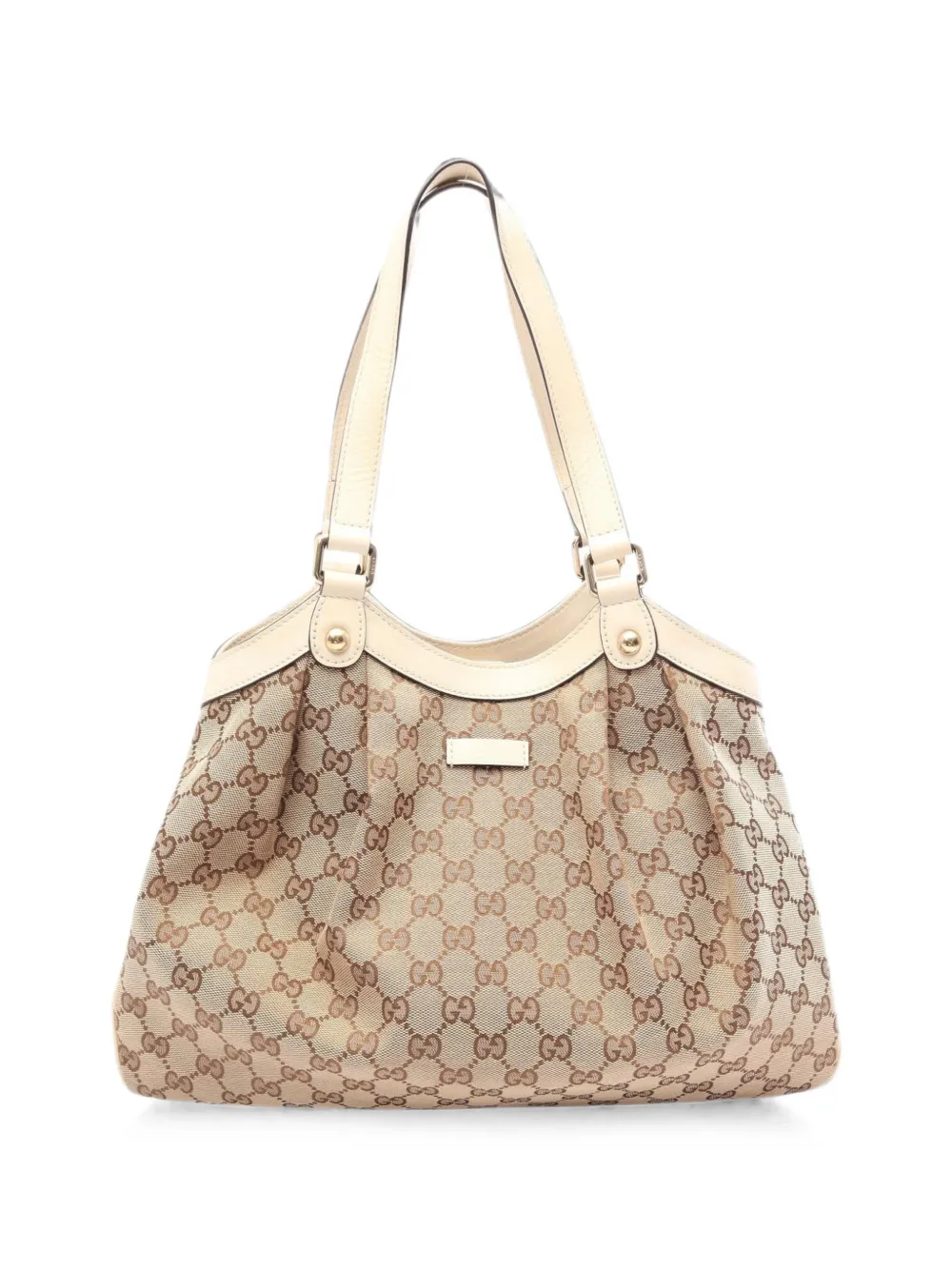 Gucci Pre-Owned 2000s GG shoulder bag - Neutrals