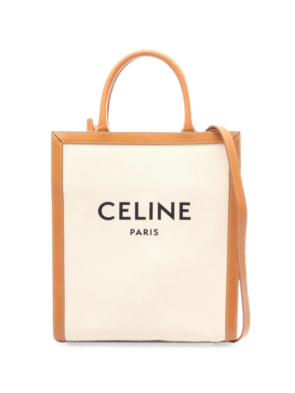 Celine Pre-Owned 2000 small Vertical Cabas tote bag - White