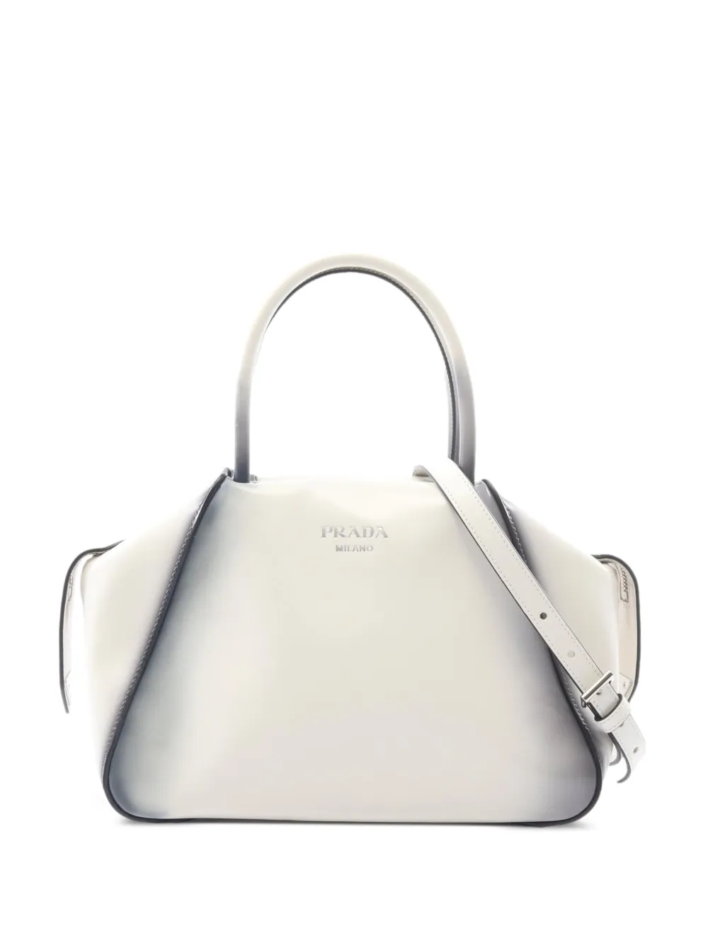 Prada Pre-Owned 2010s Supernova leather tote bag - Bianco