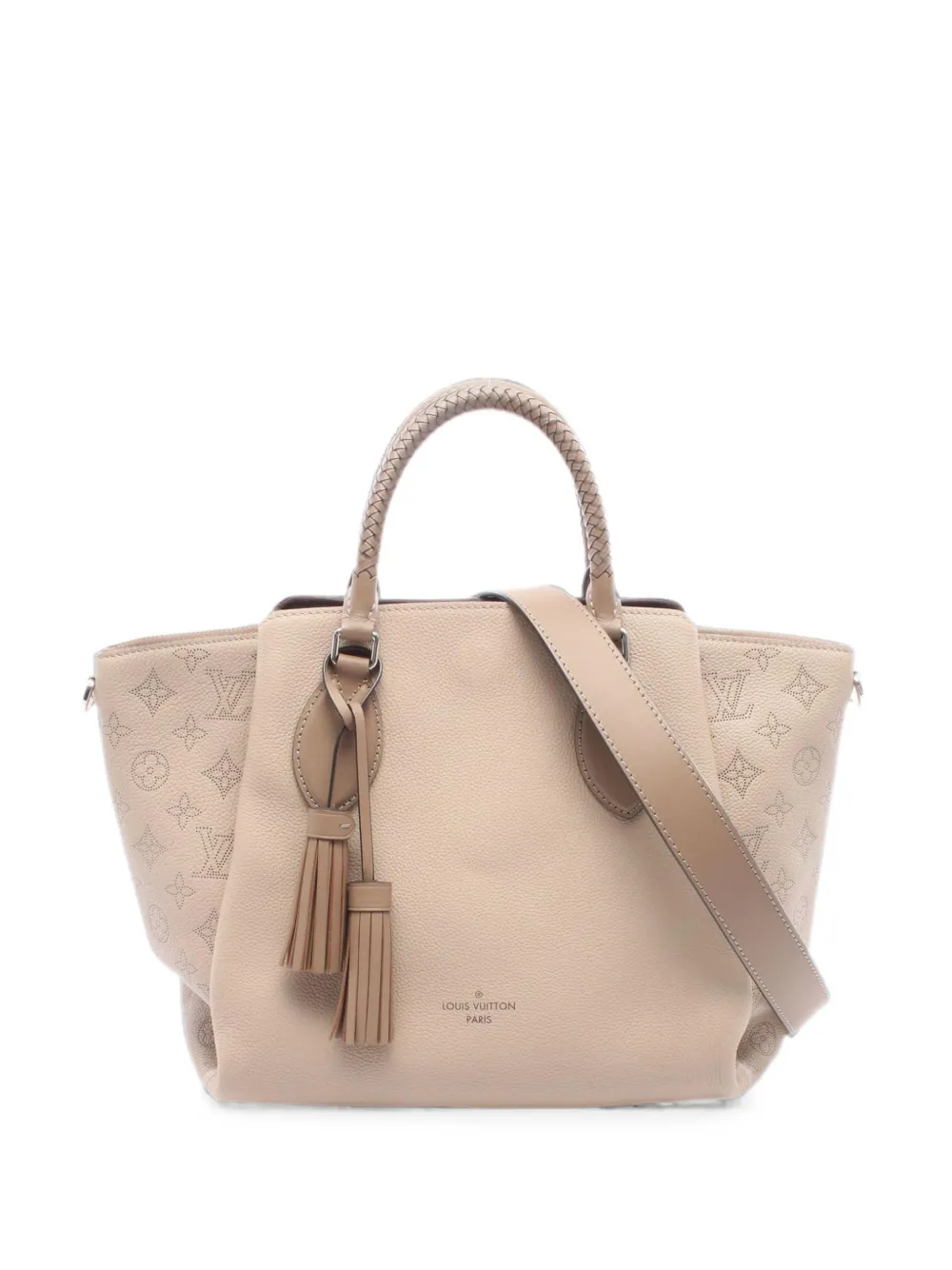 Louis Vuitton Pre-Owned 2019 Haumea Mahina Carré tote bag - Toni neutri