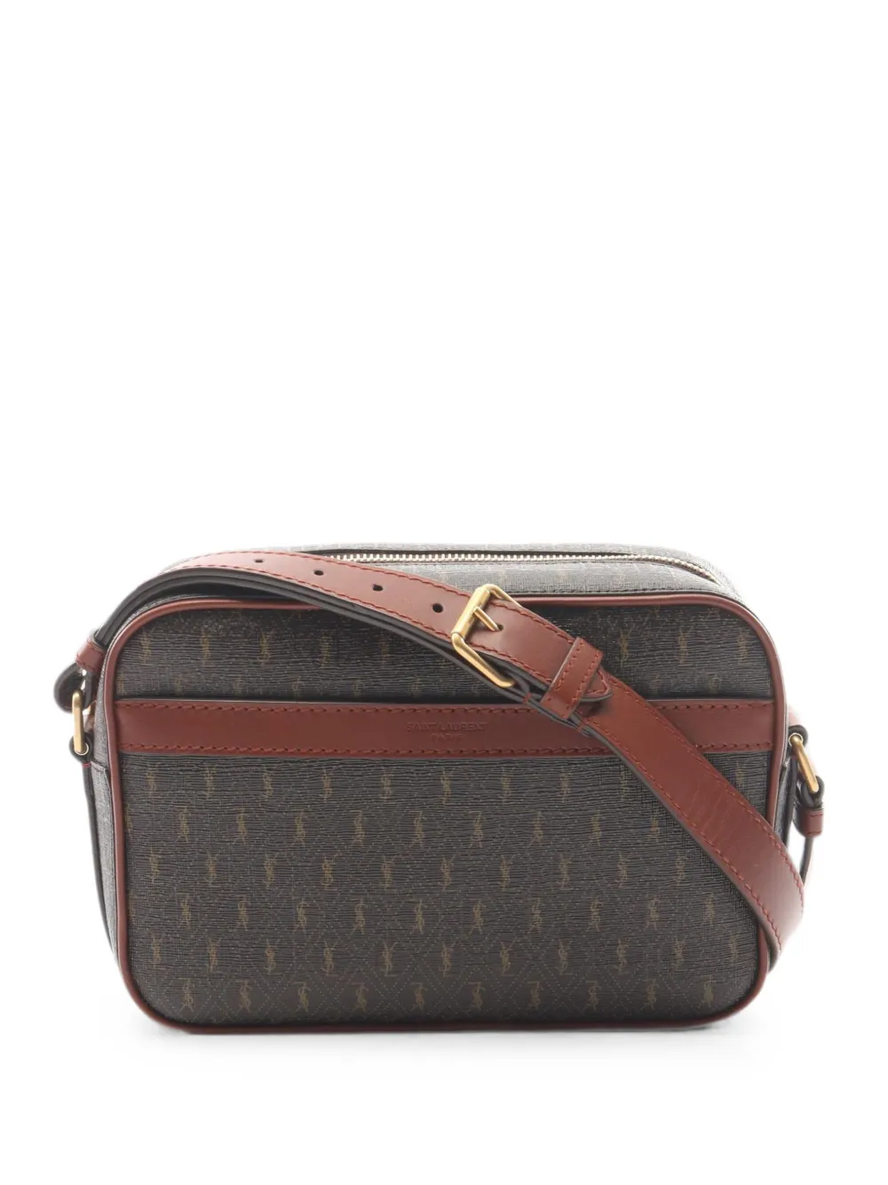 Saint Laurent Pre-Owned 2010s Monogram Camera shoulder bag - Brown