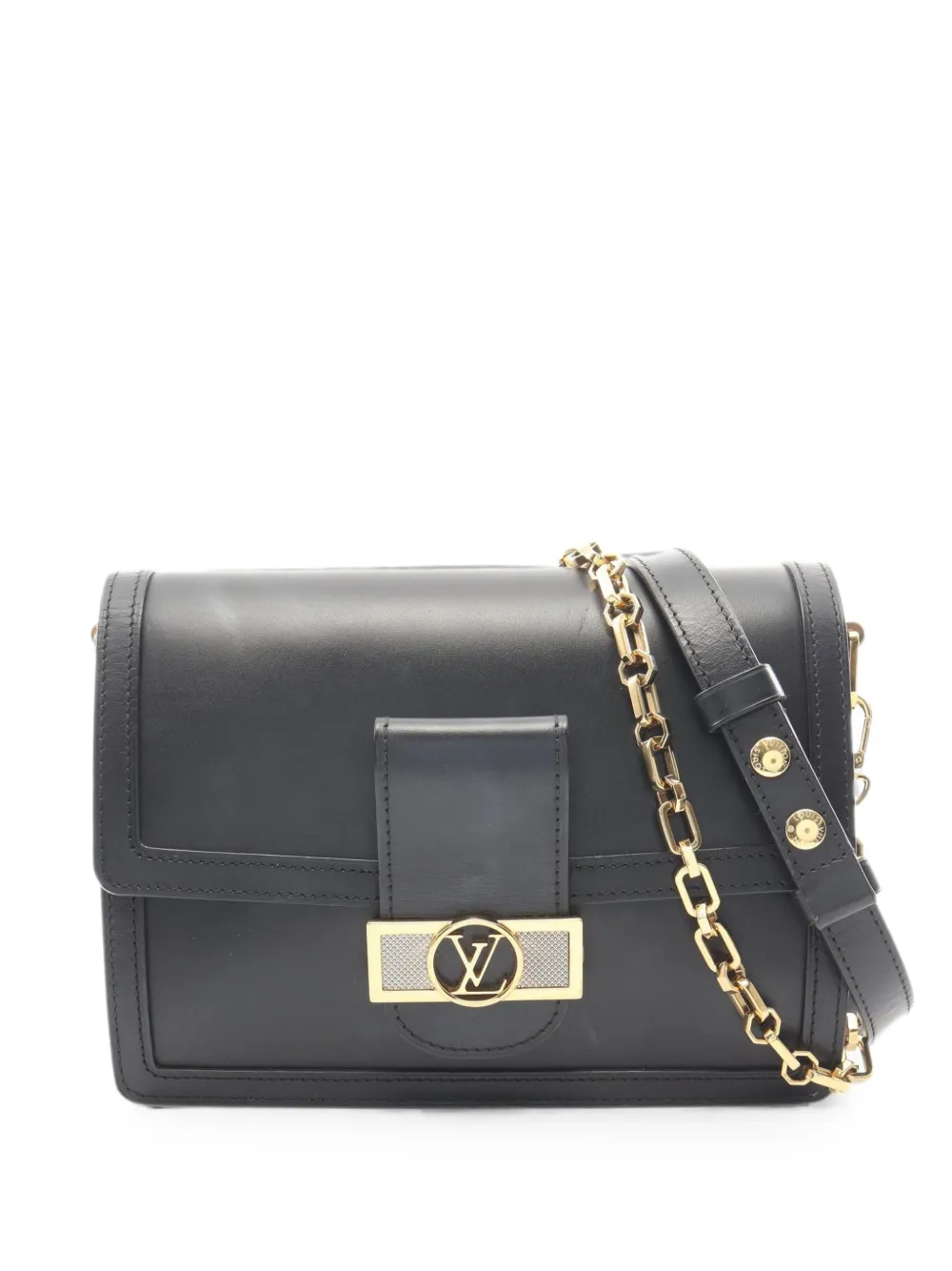 Louis Vuitton Pre-Owned 2019 MM Dauphine leather two-way shoulder bag - Black
